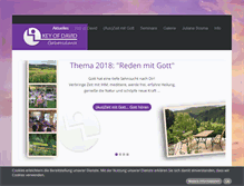 Tablet Screenshot of keyofdavid.at